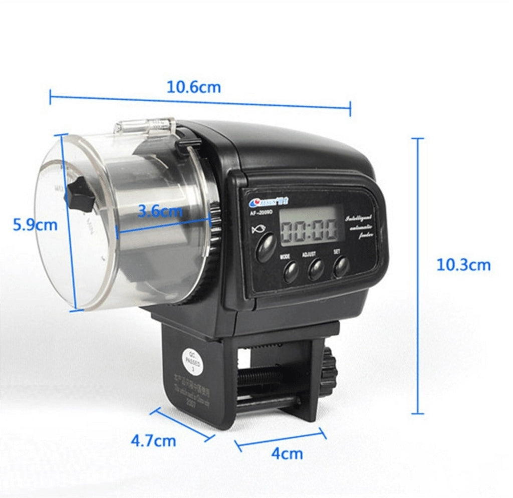 Automatic Digital Aquarium Fish Feeder - Friends of Irony LLC